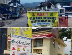 Jalan Diponegoro Lubuk Sikaping Dikebut, Puluhan Pohon Mahoni Jadi Sorotan Warga