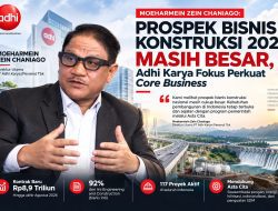 Dukung Asta Cita dan Hilirisasi, Adhi Karya Optimistis Industri Konstruksi Tetap Menjanjikan pada 2026