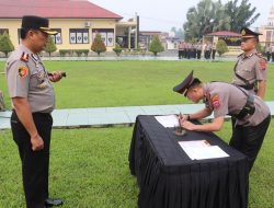 Kapolres Pasbar Pimpin Sertijab Kasat Polairud dan Kapolsek Talamau, AKP Zulfikar Dilantik sebagai Kasiwas