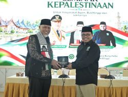 Gubernur Sumbar: Semangat PDRI Jadi Landasan Perjuangan Dukung Kemerdekaan Palestina