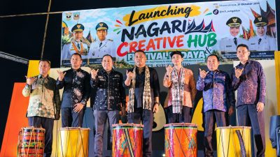 Launching Nagari Creative Hub Sungai Duo, Wagub Vasko : NCH Hadir untuk Mendorong UMKM Sumbar Tembus Pasar Digital