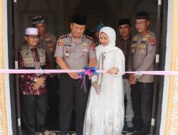 Kapolres Pasaman Barat Resmikan Musala Darul Agung di Mako Polsek Pasaman