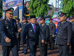Bupati Welly Suhery Hadiri Upacara Perngatan Hari Bhayangkara Ke-80 di Pasaman