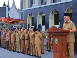 Bupati Welly Suhery Pimpin Upacara Peringatan Harganas Ke-33 di Pasaman
