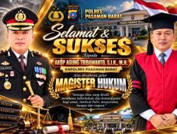 AKBP Pol Agung Tribawanto Raih Gelar Akademik Magister Hukum